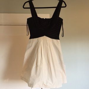 BCBG MAXAZRIA Contrast Cocktail Dress